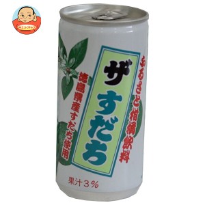 JA徳島 ザ・すだち 190ml缶×30本入×(2ケース)｜ 送料無料