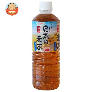 えひめ飲料 POM(ポン) 日本の麦茶 600mlペットボトル×24本入｜ 送料無料