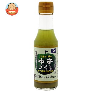 旭フレッシュ 土佐山村のゆずづくし ゆず胡椒塩ぽん酢 160g瓶×12本入｜ 送料無料