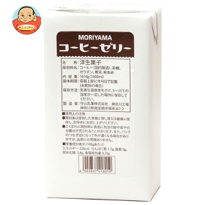 守山乳業 MORIYAMA コーヒーゼリー 1018g紙パック×6本入｜ 送料無料