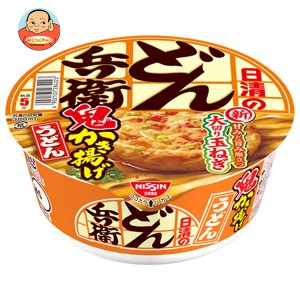 日清食品 日清のどん兵衛 鬼かき揚げうどん 96g×12個入｜ 送料無料 インスタント 即席 カップ麺 うどん どん兵衛 かき揚げ