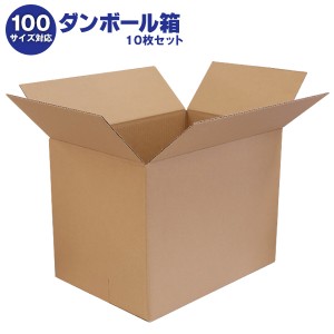 ダンボール箱(段ボール箱)10枚セット（外寸358mm×248mm×268mm　C5）｜ 送料無料