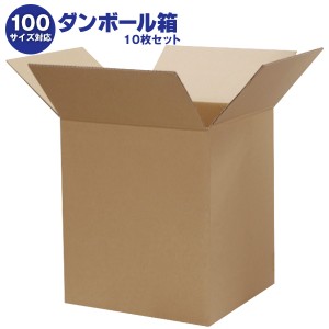 ダンボール箱(段ボール箱)10枚セット（外寸258mm×258mm×303mm　C5）｜ 送料無料