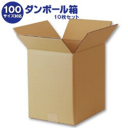 ダンボール箱(段ボール箱)10枚セット（外寸283mm×229mm×329mm　C5）｜ 送料無料