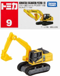 タカラトミー トミカ ?9 コマツ 油圧ショベル PC200-10型 (箱) ミニカー 車 おもちゃ 3歳以上