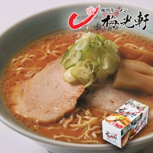 旭川ラーメン 梅光軒 醤油味 2食入り 送料無料 北海道 ラーメン 旭川醤油 大人気 ラーメン道場 あっさり プレゼント ギフト お土産 生麺 