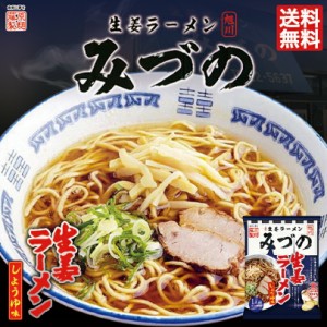 旭川生姜ラーメン みづの生姜しょうゆ味 送料無料 メール便 送料込み 北海道 お土産 旭川 醤油ラーメン 生姜 しょうが みづの 手土産 ギ