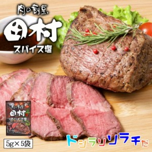 ソラチ 肉の割烹田村監修 スパイス塩 3g×5袋 北海道 札幌 美幌 万能 パスタ お肉 BBQ バーベキュー 簡単 便利 ご家庭で プレゼント 贈り