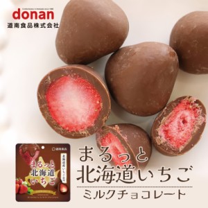 donan まるっと北海道いちごミルクチョコレート 北海道 いちご ミルクチョコレート  お土産 手土産 プレゼント お菓子 バレンタイン