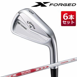 【お早目発送】キャロウェイ X FORGED 2024 右用 アイアン 6本セット (＃5-PW) N.S.PRO MODUS3 TOUR 105 スチールシャフト エックスフォ