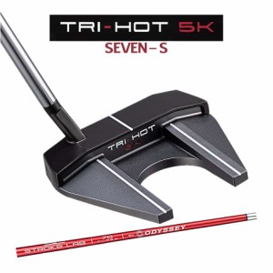 オデッセイ トライホット 5K セブン S TRI-HOT 5K SEVEN S パター 右用 STROKE LAB シャフト レッド ODYSSEY