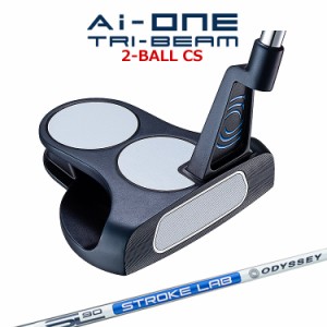 【お早目発送】オデッセイ Ai-ONE TRI-BEAM パター 右用 STROKE LAB 90 スチールシャフト 2-BALL CS 日本正規品 メンズ ゴルフ Odessey 