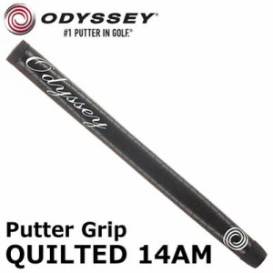 オデッセイ パター グリップ キルテッド QUILTED 14AM 62g ブラック5714008 純正グリップ パター用グリップ 合成ゴム キルト風デザイン 