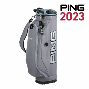 ピン CB-P2302 ワンポケット サステナブル キャディバック メンズ シルバー 9インチ 36901-01 ゴルフ PING