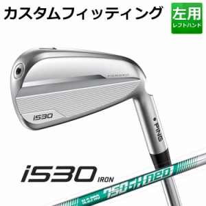 【カスタムフィッティング】ピン i530 アイアン5本セット(#6-#9,PW) N.S.PRO 750GH スチールシャフト メンズ 左用 ゴルフ 日本正規品 PIN