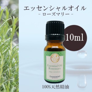 【ローズマリー】精油 10ml  爽やか さっぱり 朝用 リフレッシュ 集中 アロマ 自然 エッセンシャルオイル シンプル 単体 枝 葉