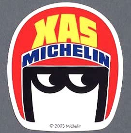 東洋マーク MICHELIN ミシュラン XAS ステッカー 耐水 R-473