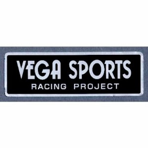 東洋マーク VEGA SPORTS ベガスポーツ 耐熱アルミステッカー耐水 R-402（40mm×125mm）