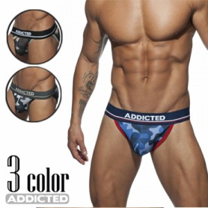 ADDICTED/アディクティッド CAMO MESH BIKINI PUSH UP アンダーウェア ブリーフ パンツ AD699 メンズ 男性 下着 セクシー パンツ