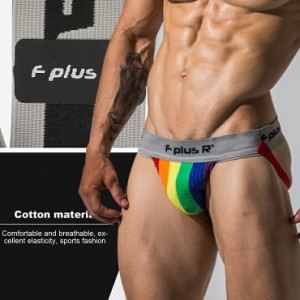 F+R/Rainbow Jockファッション 男性下着 ジョックストラップ メンズ インナー 高品質 タイトフィット スポーツ セクシー 通気性 fr031