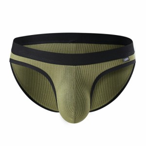 GTOPX/Base Briefs メンズ ポーチ リブ生地 セクシー下着 ローライズ ストレッチ 定番 吸水速乾 柔らかい 通気性 ブリーフ