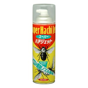 イカリ消毒:スーパーハチジェット 480ml 4906015031250 蜂の巣の処理、お庭、キャンプ場など野外に！退治 害虫駆除 205002 