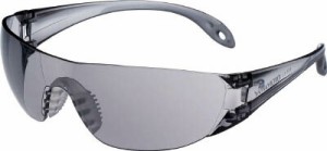 山本光学:一眼型セーフティグラス レンズ色スモーク テンプルカラーライトスモーク LF-103 一眼型保護メガネ 一眼型セーフティグラス(1個