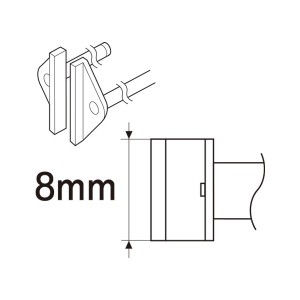 HAKKO(白光): こて先/SOP 8L(2本組) A1380 