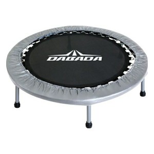 DABADA(ダバダ):折りたたみトランポリン シルバー TRAMPOLINE トランポリン ダイエット フィットネス trampoline 子供用 家庭用 大人用 