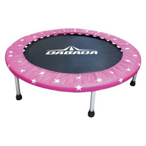 DABADA(ダバダ):折りたたみトランポリン スターピンク TRAMPOLINE トランポリン ダイエット フィットネス trampoline 