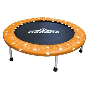 DABADA(ダバダ):折りたたみトランポリン スターオレンジ TRAMPOLINE トランポリン ダイエット フィットネス trampoline 
