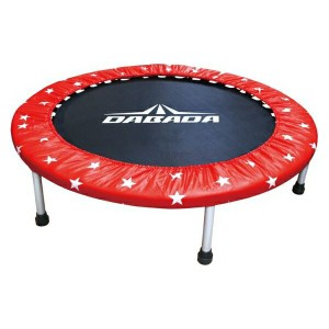 DABADA(ダバダ):折りたたみトランポリン スターレッド TRAMPOLINE トランポリン ダイエット フィットネス trampoline 