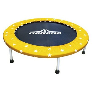 DABADA(ダバダ):折りたたみトランポリン スターイエロー TRAMPOLINE トランポリン ダイエット フィットネス trampoline 