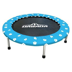 DABADA(ダバダ):折りたたみトランポリン デイジースカイブルー TRAMPOLINE トランポリン ダイエット フィットネス trampoline 