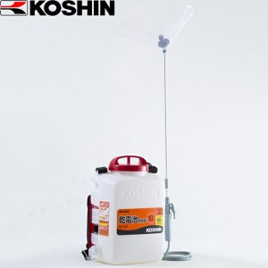 工進(KOSHIN):＜工進認定店＞消毒名人 背負い式乾電池噴霧器 DK-10D【メーカー直送品】 KOSHIN こうしん 農業 園芸 機械 DK-10D 