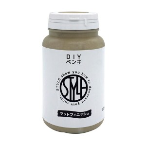 ニッペホームプロダクツ:水性DIYペンキ グレージュ 500ml 4976124889028【メーカー直送品】【地域制限有】 水性 室内用 壁紙 塗料 つや消