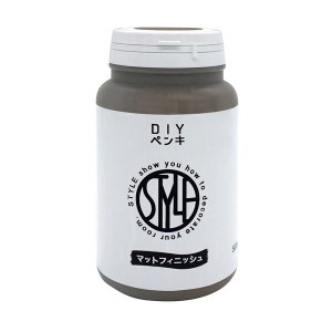 ニッペホームプロダクツ:水性DIYペンキ こび茶 500ml 4976124889110【メーカー直送品】【地域制限有】 水性 室内用 壁紙 塗料 つや消し 