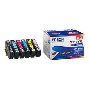 EPSON(エプソン): サツマイモ 6色インクパック SAT-6CL セイコーエプソン インクカートリッジ 4色組 