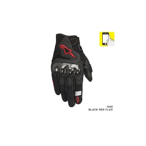 アルパインスターズ:SMX1 AIR v2 GLOVE 1030 BLACK RED FLUO XL - alpinestars アルパインスターズグローブ夏 グローブ 