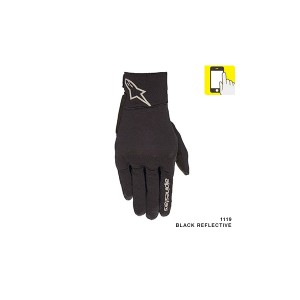 アルパインスターズ:REEF GLOVE 1119 BK REFLECTIVE L - alpinestars アルパインスターズグローブ夏 