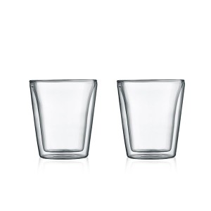 BODUM(ボダム):ボダムキャンティーン ダブルウォールグラス0.2L2pcs 727015575094 キッチン ケトル ドリップ