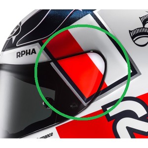 HJC Helmets:RPHA11用付属シールドステッカー：2ペア BEN SPIES ONE SIZE HJP21999993 RPHA11用シールドステッカー BEN SPIES