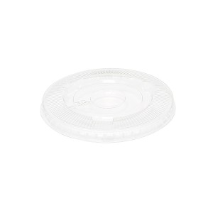 HEIKO(ヘイコー):透明カップ　A-PET　平蓋　口径92mm用　穴なし 004526010 プラカップ ふた 透明カップ  環境 資材 店舗 食材 