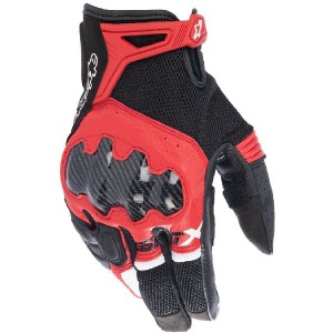 アルパインスターズ:SMXR GLOVE ＊ASIA 1342 BLACK BRIGHT RED WHITE S - アルパインスターズ SMX-R グローブ