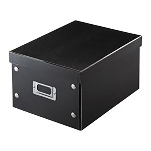 サンワサプライ:組み立て式DVD BOX（ブラック） FCD-MT4BKN 