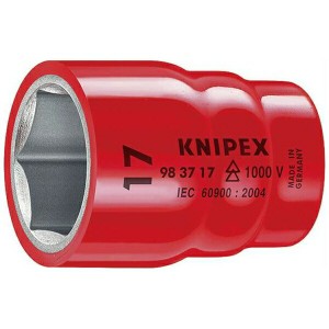 KNIPEX(クニペックス): (1/2SQ) 絶縁ソケット 1000V 9847-5/8 