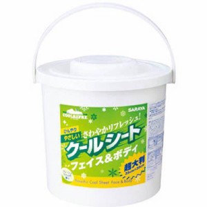 サラヤ:クールリフレ やさしいクールシート70枚 本体 42414 “クールリフレ やさしいクールシート” (1個) 42414  オレンジブック 753712