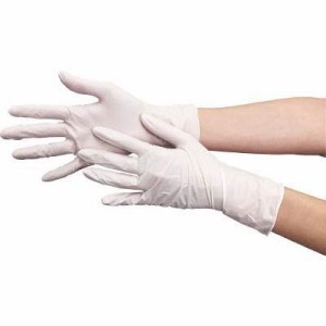 TRUSCO(トラスコ中山):ニトリル製使い捨て極薄手袋 粉無し L ホワイト (200枚入) TGL-440-L 使い捨て極薄手袋（200枚入） TG440  オレン