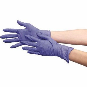 TRUSCO(トラスコ中山):ニトリル製使い捨て極薄手袋 粉無し S バイオレット(200枚入) TGL-442-S 使い捨て極薄手袋（200枚入） TGL442  オ