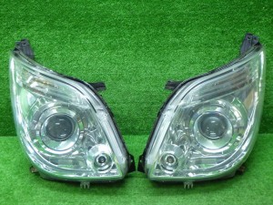 スズキ　MK21S　パレット　ルークス等　ヘッドライト　左右　HID　100-59175　240430004